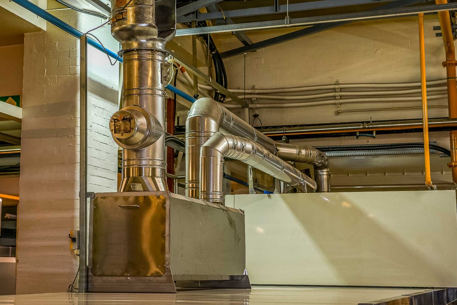 Economiser flue installation